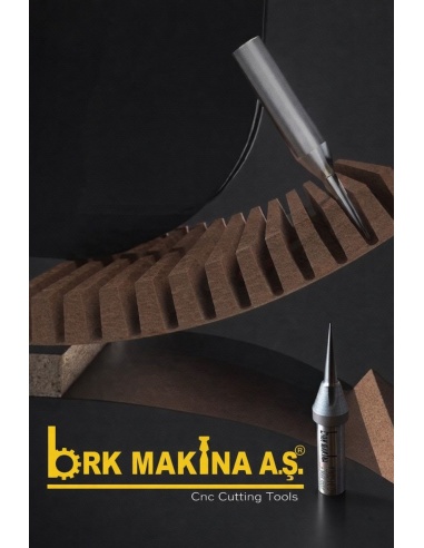 MDFLAM KIVIRMA KARBÜR FREZE